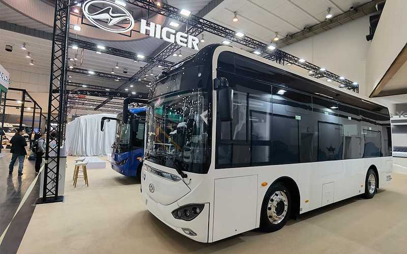 The New Solution for Europe: Higer Azure 9 E-bus maakt zijn debuut op Busworld.